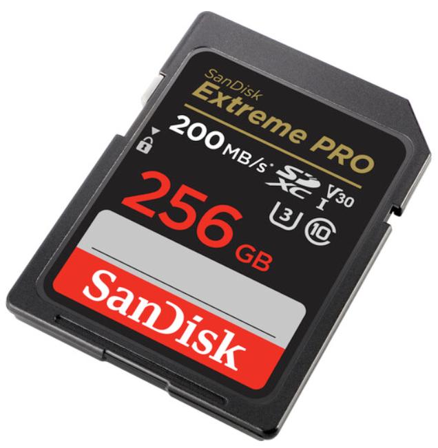 SanDisk 256GB Extreme PRO UHS-I SDXC Memory Card