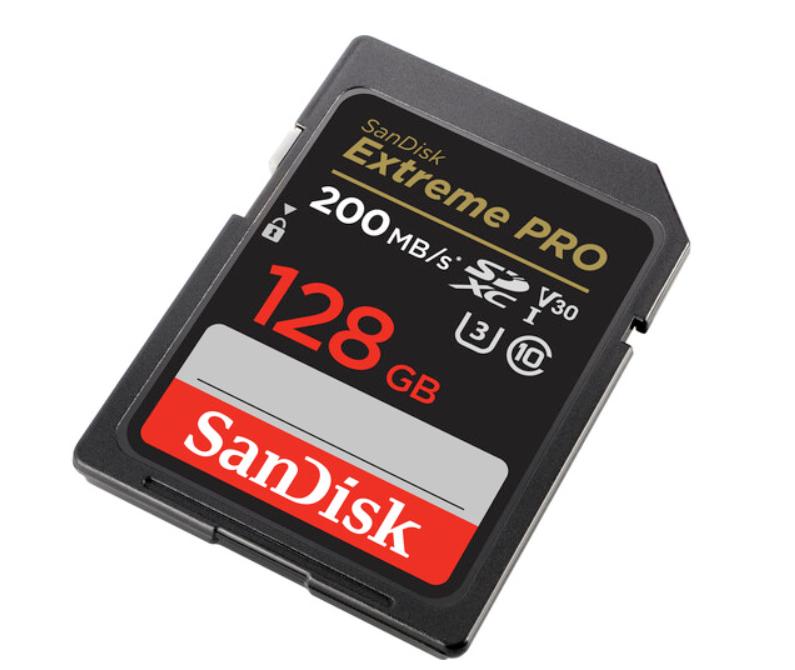 SanDisk 128GB Extreme PRO UHS-I SDXC Memory Card