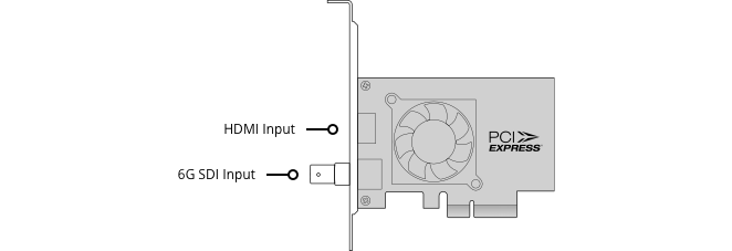 Blackmagic Design BDLKMINIREC4K DeckLink Mini Recorder 4K