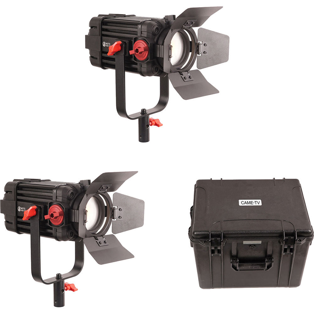 CAME-TV Boltzen 100w Fresnel Focusable LED Bi-Color 2pcs Kit