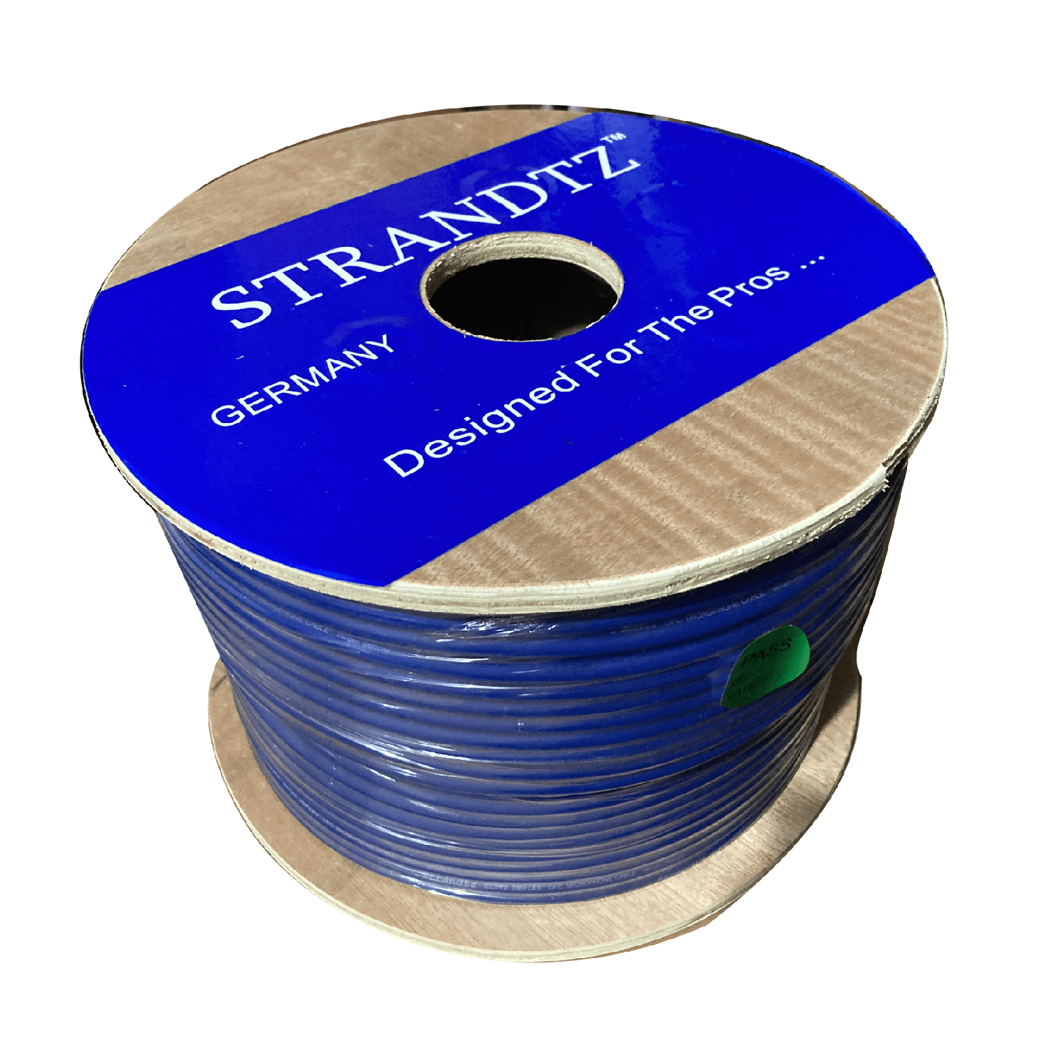 STRANDTZ ELITE Blue 100M Microphone Cable (100 Meters / Roll) Blue