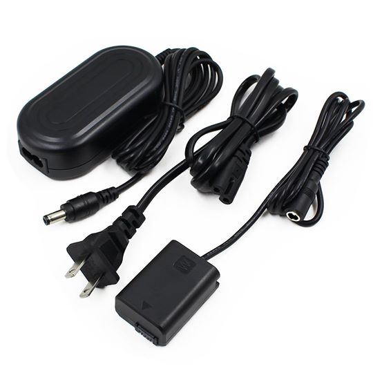 APEX FW50 Camera AC Power Adapter Charger kit with DC Coupler for FW50