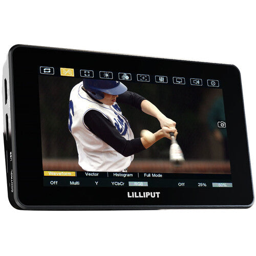 Lilliput HT5S 5.5" Ultrahigh 2000 cd/m² Brightness Touchscreen On-Camera Monitor