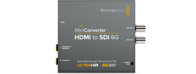 Blackmagic Design CONVMBHS24K6G Mini Converter - HDMI to SDI 6G