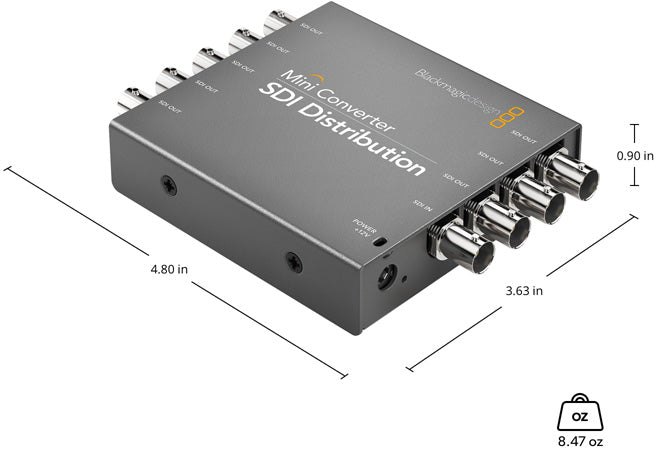 Blackmagic Design CONVMSDIDA Mini Converter - SDI Distribution