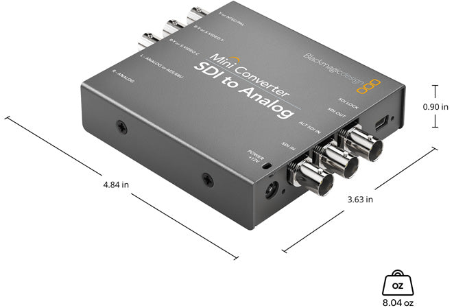 Blackmagic Design CONVMASA Mini Converter - SDI to Analog