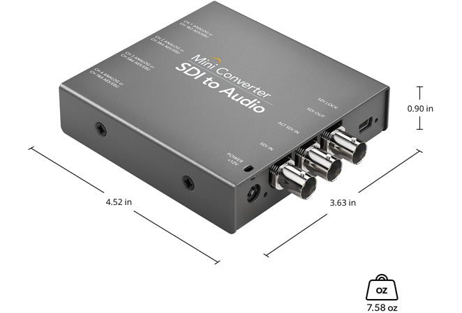 Blackmagic Design CONVMCSAUD Mini Converter - SDI to Audio