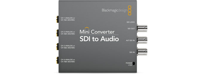 Blackmagic Design CONVMCSAUD Mini Converter - SDI to Audio