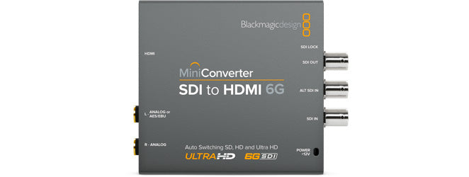 Blackmagic Design CONVMBSH4K6G Mini Converter - SDI to HDMI 6G