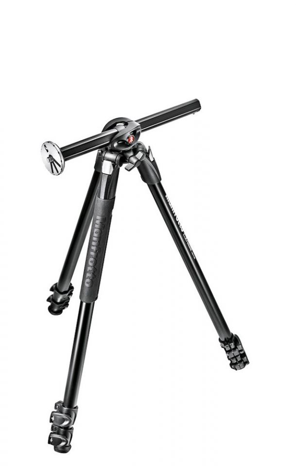 Manfrotto MT290DUA3 290 DUAL Alu 3 section tripod with 90° column