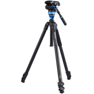 Benro A3573FS6PRO Aluminium 3-Sect Video Tripod + S6PRO Video Head