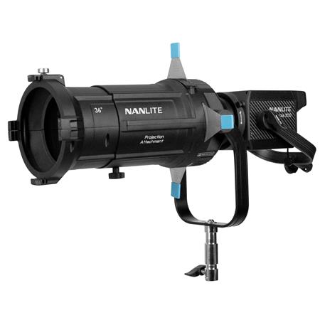 NanLite PJ-BM Bowens Mount Projection Attachment with 36 Degree Lens