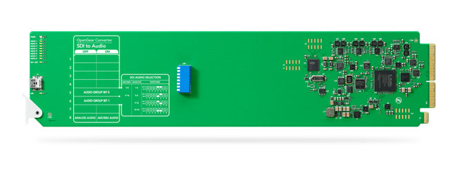 Blackmagic Design CONVOPENGCSAUD OpenGear Converter - SDI to Audio