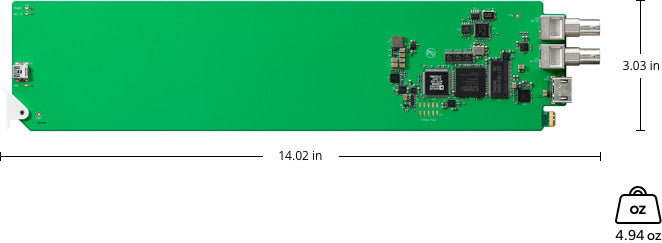 Blackmagic Design CONVOPENGBSH OpenGear Converter - SDI to HDMI