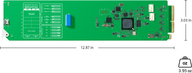 Blackmagic Design CONVOPENGUDC OpenGear Converter - UpDownCross