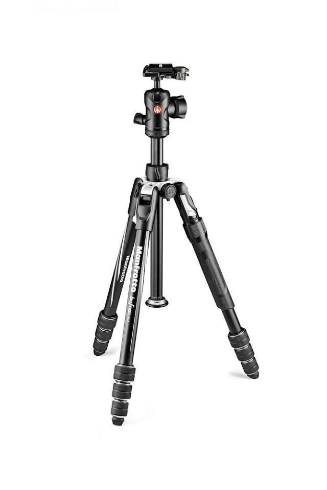 Manfrotto MKBFRTA4B-BHM Befree 2N1 Aluminium tripod twist, monopod included