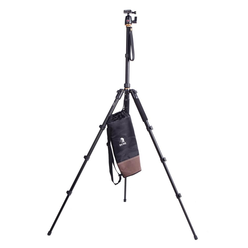 BeiKe Q555 Professional Portable Light Weight Aluminium Tripod