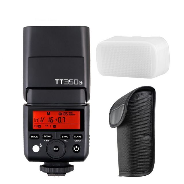 GODOX V350 TTL HSS Flash Speedlite for Nikon with Lithium Ion Battery