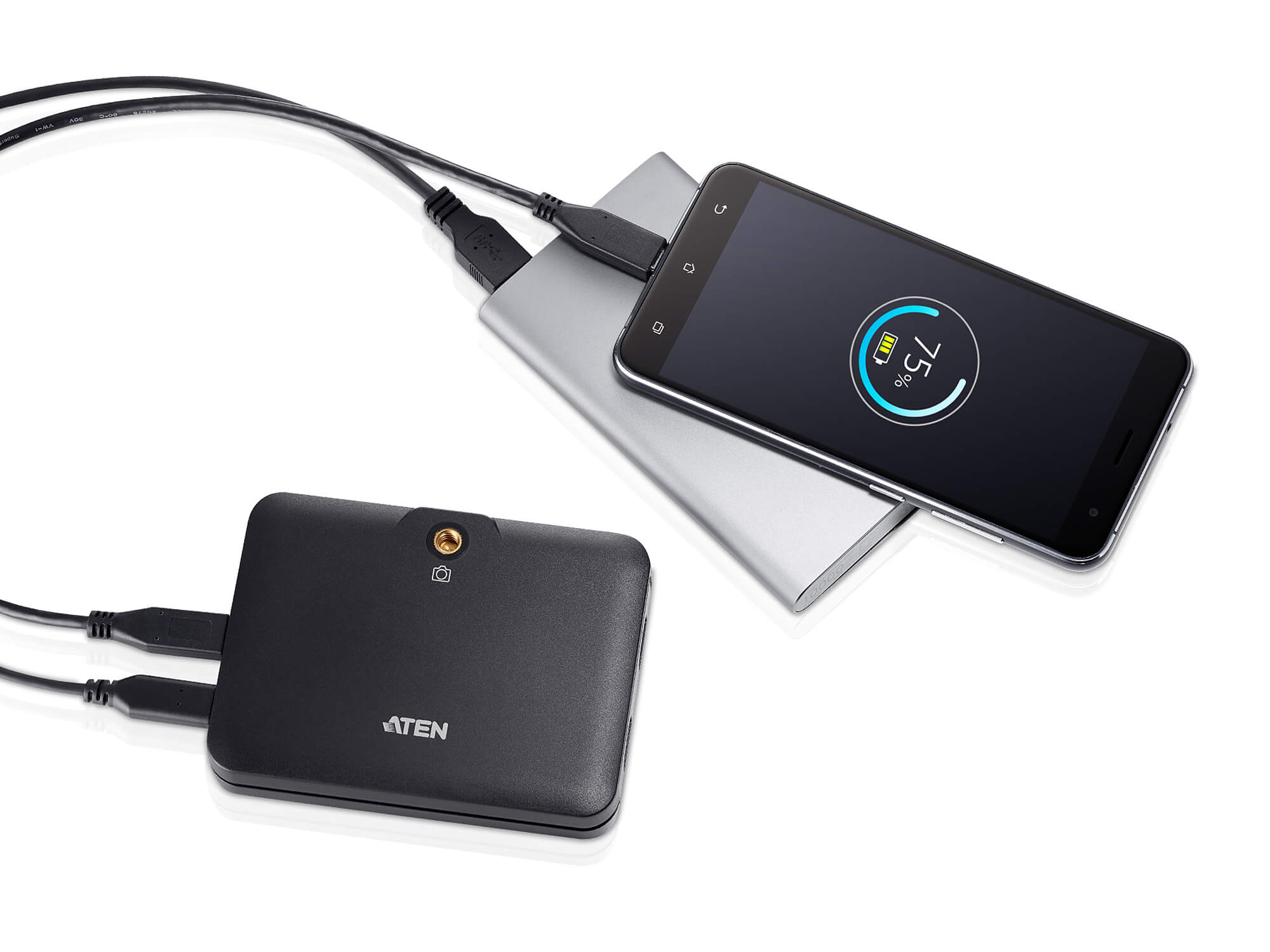 ATEN UC3021 CAMLIVE&#x2122;+(HDMI to USB-C UVC Video Capture with PD3.0 Power Pass-Through)