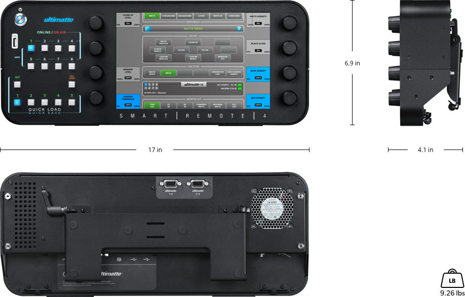 Blackmagic Design ULTMSMTREM4 Ultimatte Smart Remote 4