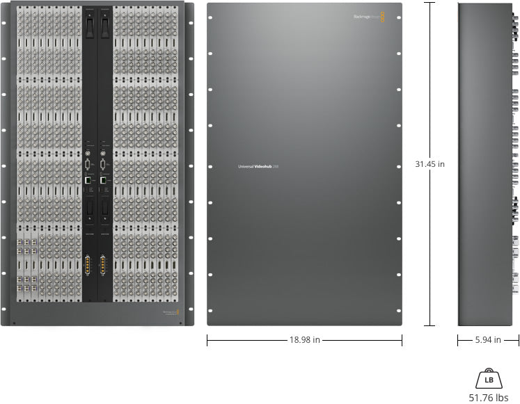 Blackmagic Design VHUBUV/288CH Universal Videohub 288