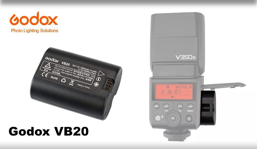 Godox VB20 Lithium-Ion Battery for V350 Flash (7.2V, 2000mAh)