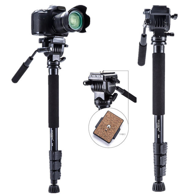 Yunteng VCT-558 Camera Tripod Monopod Unipod