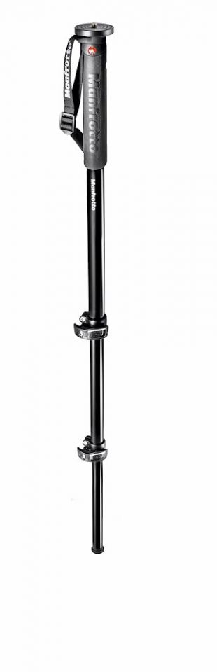 Manfrotto MPMXPROA3 XPRO 3-Section photo monopod, aluminum with Quick power lock