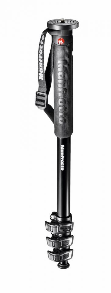 Manfrotto MPMXPROA4 XPRO 4-Section photo monopod, aluminum with Quick power lock